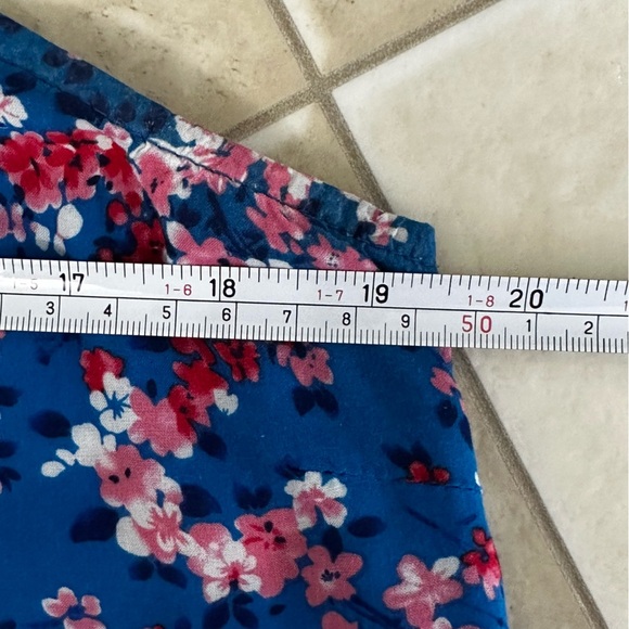 Pixley Floral Tank Top L – Boho Cami Summer Top Made in USA - Picture 7 of 7